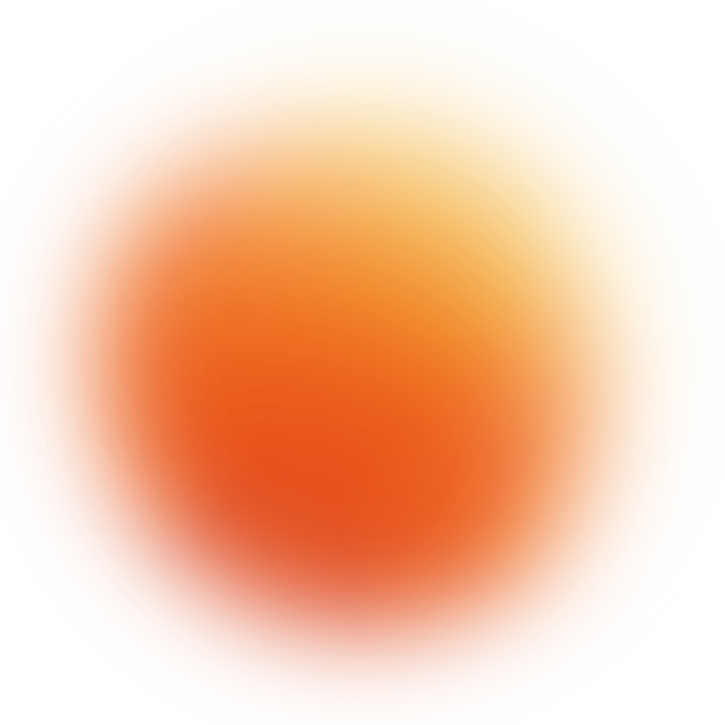 Orange Blurred Gradient Ball